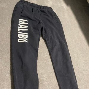 brandy melville navy Malibu sweats